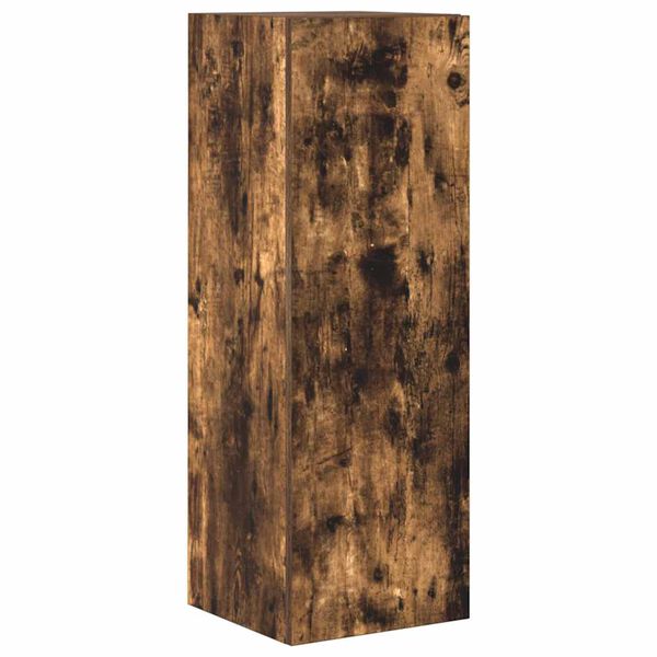 vidaXL Set di Mobili Porta TV 5 pz Rovere Fumo in Legno Multistrato