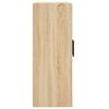 vidaXL Mobile a Parete Rovere Sonoma 69,5x34x90 cm Legno Multistrato