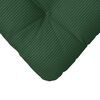 vidaXL Cuscini per Seduta 4 pcs Verde Scuro 40 x 40 cm