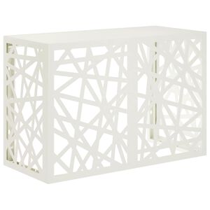 vidaXL Copertura per condizionatore d'aria Bianco 90 x 40 x 60 cm
