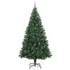 vidaXL Albero di Natale artificiale con 300 LED Verde 240 cm