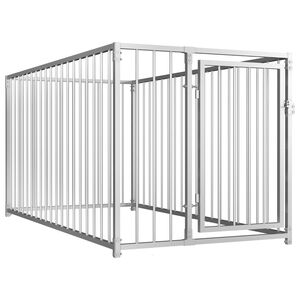vidaXL Canile da Esterno 100x200x100 cm