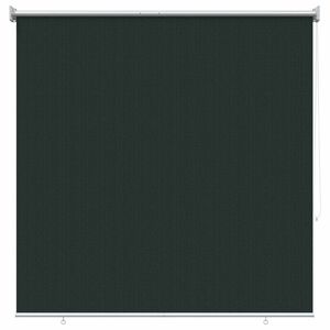 vidaXL Tenda a Rullo Esterno Blocco UV 90% Verde Scuro 160 x 140 cm