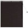vidaXL Tenda Veneziana Marrone Scuro 100 x 130 cm 35 mm