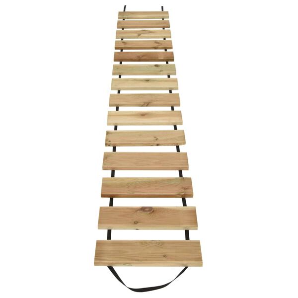 vidaXL Rotolo per Pavimentazione 50x300 cm in Legno di Pino Impregnato