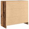 vidaXL Credenza con Cassetto Legno Antico 80x34x76 cm in Truciolato