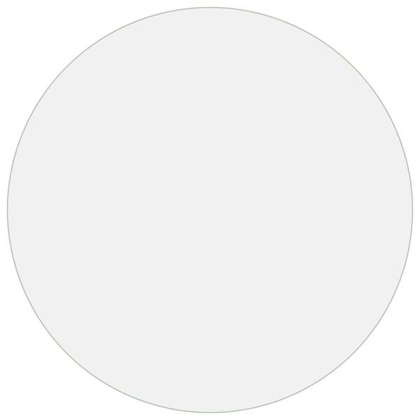 vidaXL Protezione Tavolo Opaca &Oslash; 60 cm 1,6 mm in PVC
