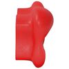 vidaXL Presina da arrampicata 12 pcs Rosso 100 x 67 x 43 mm PP