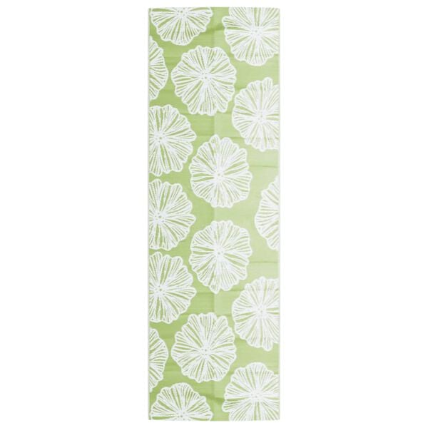 vidaXL Tappeto da Esterno ARAKIL Verde 80x250 cm in PP