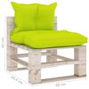 vidaXL Set Salotto Giardino su Pallet Cuscini 6 pz in Legno di Pino