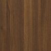 vidaXL Comodino Rovere Marrone 50x39x47 cm