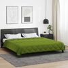 vidaXL Duvet Estivo Verde 200 x 200 cm Microfibra