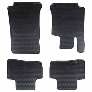vidaXL Tappetino per Auto 4 pcs Nero adatto per GLC 2016-2022 Gomma
