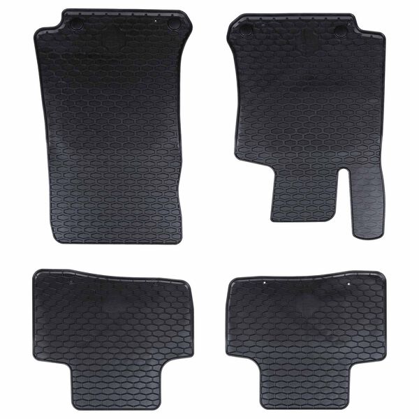 vidaXL Tappetino per Auto 4 pcs Nero adatto per GLC 2016-2022 Gomma