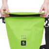 vidaXL Borsa Impermeabile Verde 5 L in PVC