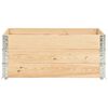 vidaXL Collari per Pallet 3 pz 100x150 cm in Legno Massello di Pino