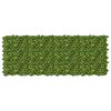vidaXL Schermo per balcone con foglie Verde e Giallo 200 x 75 cm
