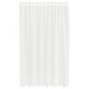 vidaXL Tenda in Pizzo con tende Bianco 200 x 150 cm Poliestere