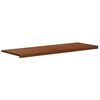 vidaXL Soglia della Finestra Legno Marrone 160 x 50 x 4,5 cm PVC