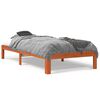 vidaXL Letto senza Materasso Marrone Cera 90x190 cm in Legno di Pino