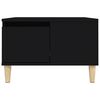 vidaXL Tavolino da Salotto Nero 55x55x36,5 cm in Legno Multistrato