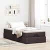 vidaXL Struttura Letto Pouf con Materasso 80x200 cm in Tessuto