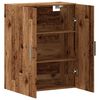 vidaXL Mobile a Parete Legno Antico 69,5x34x90 cm
