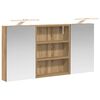 vidaXL Set di Armadi da Bagno 3 pz 100 x 10,5 x 50 cm