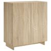 vidaXL Credenza Rovere Sonoma 67 x 34,5 x 75 cm Legno ingegnerizzato
