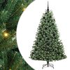 vidaXL Albero di Natale Artificiale con Rami Pieghevoli Verde 180 cm