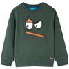 Felpa per Bambini Verde Scuro 104