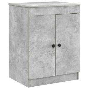 vidaXL Mobile da Bagno Grigio Cemento 54 x 41 x 70 cm