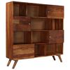 vidaXL Credenza in Legno Massello di Recupero 150x40x152 cm