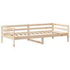 vidaXL Set Dormeuse e Panca con Tetto 90x200cm Legno Massello di Pino