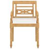 vidaXL Set Pranzo da Giardino con Cuscini 5pz Legno Massello di Teak