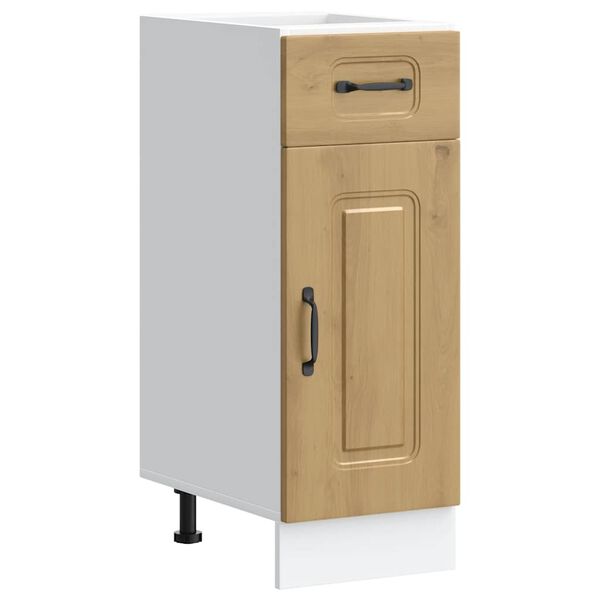 vidaXL Base da Cucina Kalmar Rovere Artigianale in Legno Multistrato