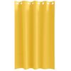 vidaXL Tende Blackout con Anelli 2 pcs Giallo senape 175 x 140 cm