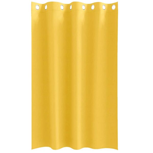 vidaXL Tende Blackout con Anelli 2 pcs Giallo senape 175 x 140 cm