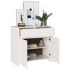 vidaXL Credenza Drammen Bianco 79 x 43 x 75.5 cm