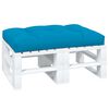 vidaXL Cuscino per Pallet Blu 120x80x12 cm in Tessuto