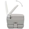vidaXL Toilette Portatile da Campeggio con Tenda 10+10 L