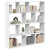 vidaXL Libreria Bianca 132x29x141,5 cm in Legno Multistrato
