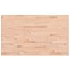 vidaXL Banco Lavoro 100x60x81,5 cm Legno Massello Faggio Rettangolare