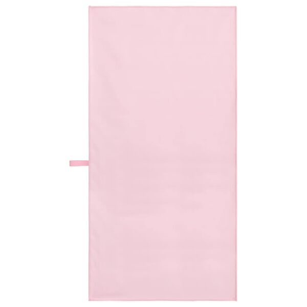 vidaXL Asciugamani Sportivi 2 pcs Rosa 100 x 50 cm