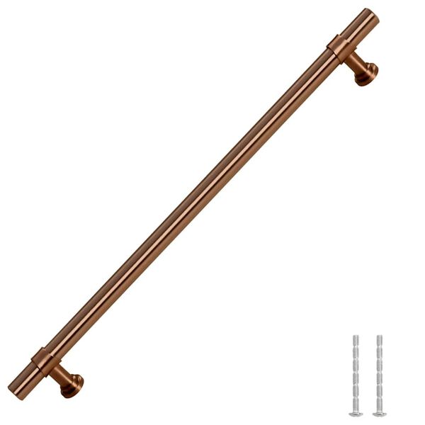 vidaXL Maniglie per Mobili 5pz Bronzo 480mm in Acciaio Inox