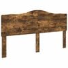 vidaXL Testiera Rovere fum&eacute; Legno multistrato