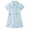 vidaXL Tutina da Bambina a Maniche Corte Blu Tenue 104