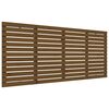 vidaXL Testiera da Parete Ambra 166x3x91,5cm in Legno Massello di Pino