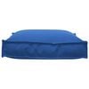 vidaXL Cuscino per seduta pallet Blu reale 70 x 70 x 12 cm