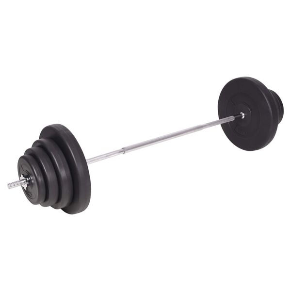vidaXL Set Bilanciere e Manubri da 120 kg